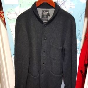 Grayers Charcoal Button-Up Jacket